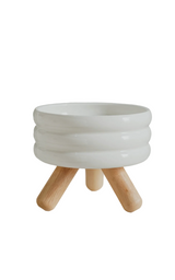 ROLO Elevated Kitty Bowl/Milk/Large