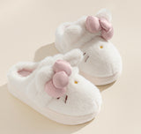 HI MEOW Slippers/Blush Bow