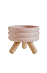 ROLO Elevated Kitty Bowl/Strawberry/Large