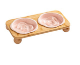 FLORA Double Dining Set/Peach