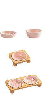 FLORA Double Dining Set/Peach