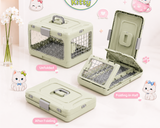 POWDER PUFF Carrier - Green Tea♡